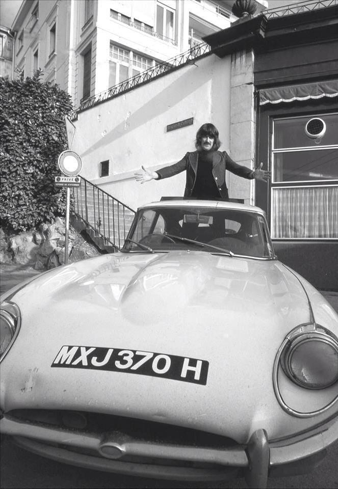 Jon Lord in his 1969 Jaguar E-type - image courtesy of Rockstar Cars