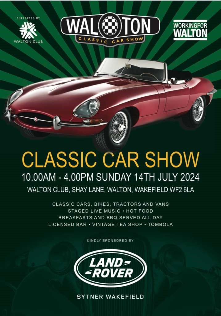 Walton Car Show Evoke Classics classic cars online auction Events