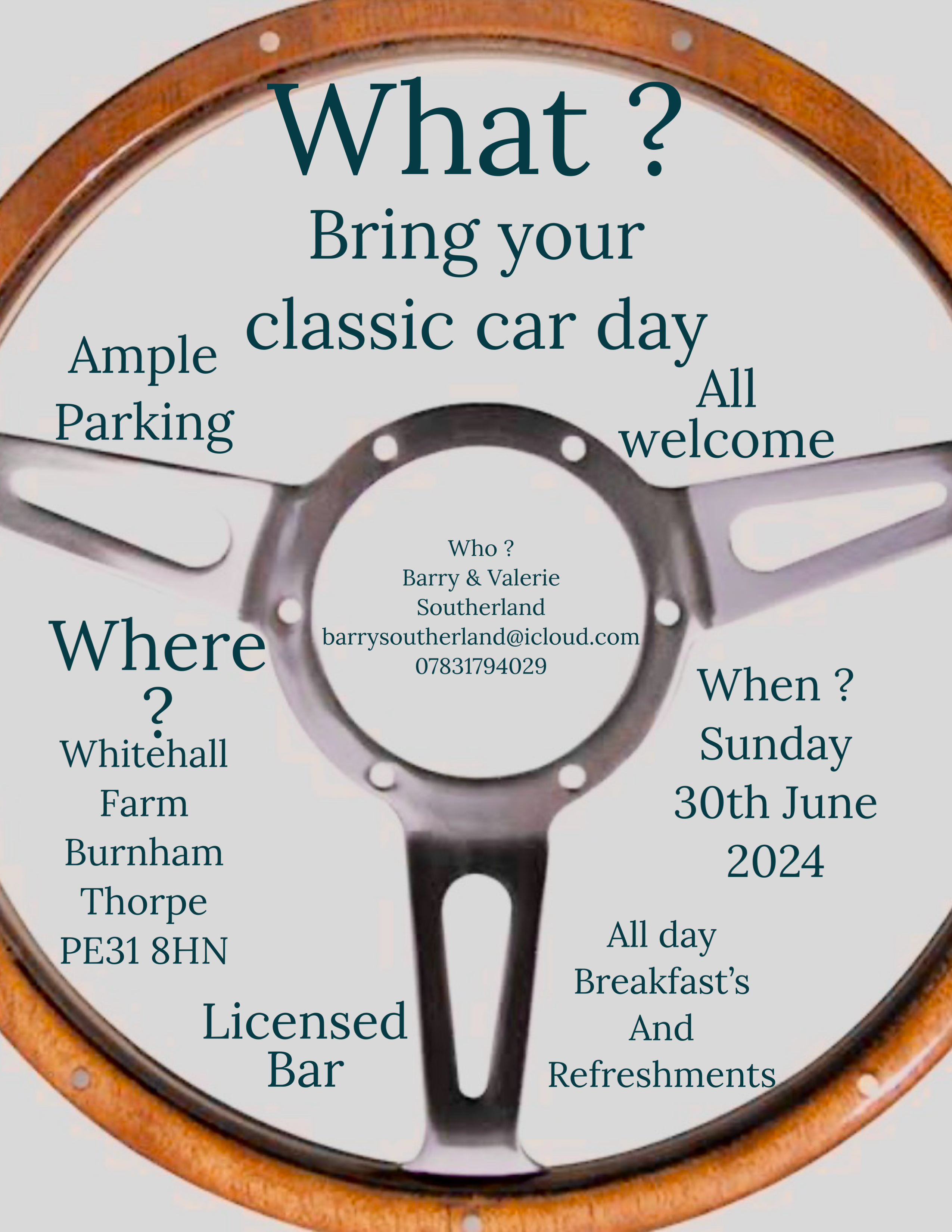 Bring Your Classic Day Evoke Classics classic cars online auction Events