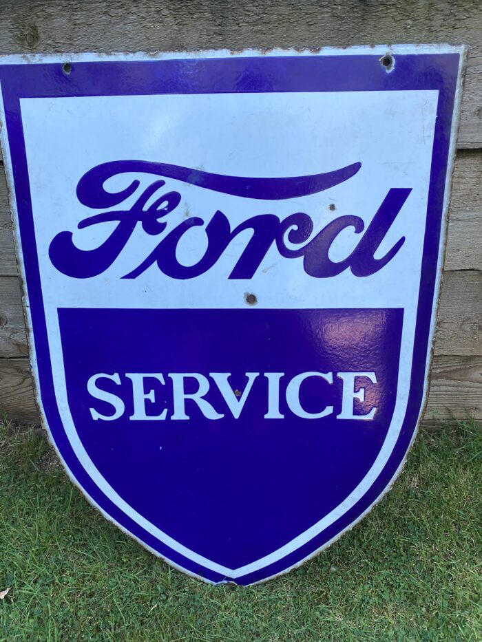 Ford Service enamel sign Evoke Classics Classic Cars Auction