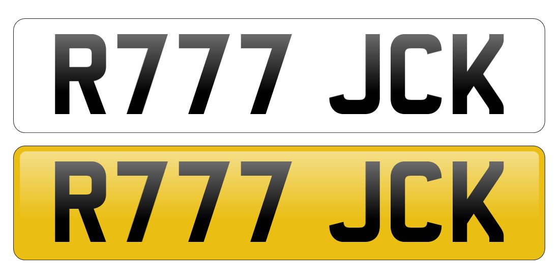 R777 JCK Registration on retention Evoke Classics classic cars auctions
