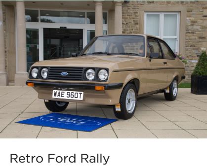 Retro Ford Rally Evoke Classics classic cars online auction Events