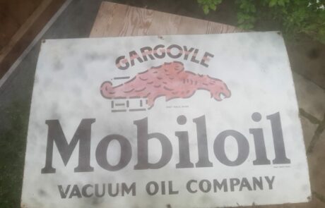 Gargoyle Mobiloil Enamel sign for sale Evoke Classics FREE Classified Ads