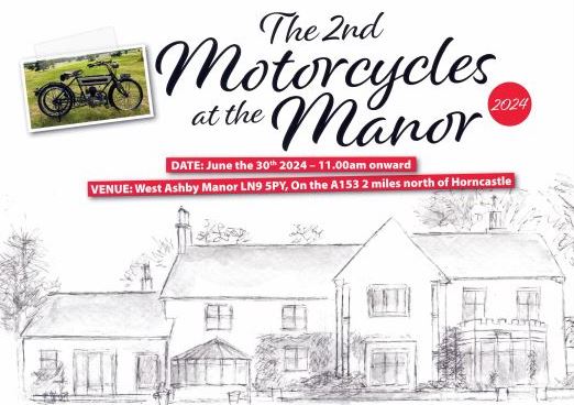Motorcycles at the Manor Evoke Classics classic cars online auction Events