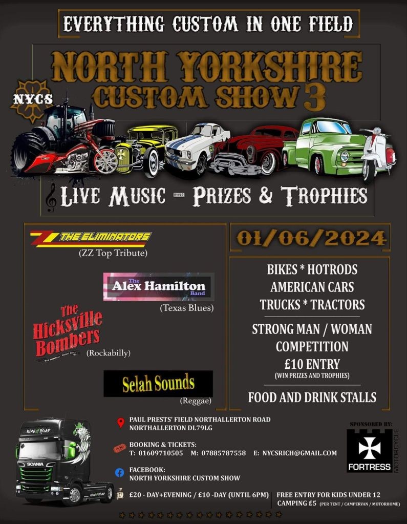 North Yorkshire Custom Show 2024 Evoke Classics classic cars online auction Events