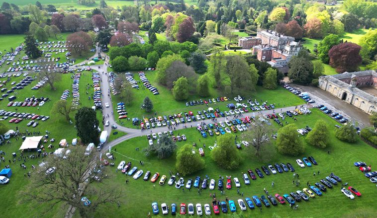 Newby Hall events Evoke Classics classic cars online auction Events pages